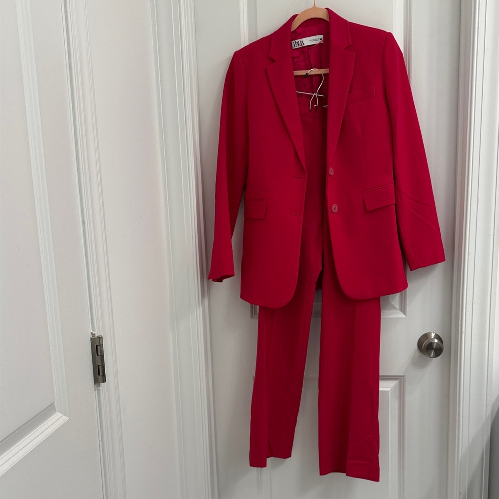 Zara Vibrant Fucsia Women's Suit
